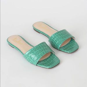 Lulus Shoes Slide Sandals